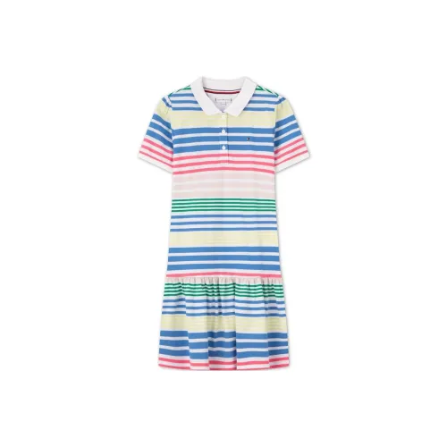Tommy Hilfiger MULTI Цвет Полосы 658 Kids Платья