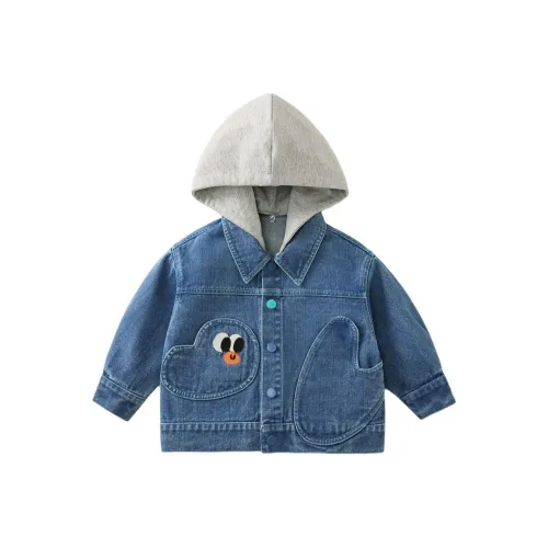 CICIIBEAR Джинсовая куртка нежно-голубого цвета детская