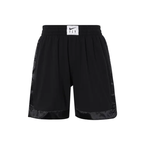 Nike Swoosh FLY Dri FIT Баскетбольные шорты Женские Черный Белый