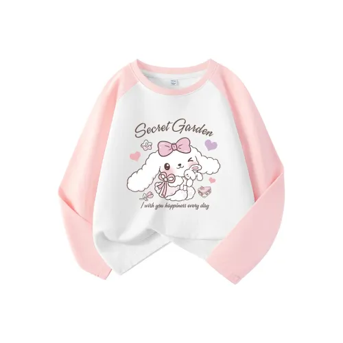 La Chapelle Kids T-Shirt Ледяной Пудра Белый щенок Подростки