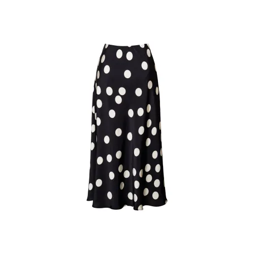 ROEYSHOUSE Повседневная длинная юбка женский в горошек