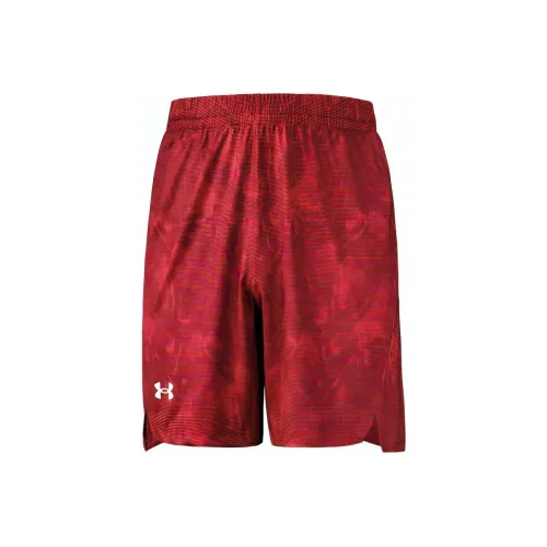 Under Armour Темно-красные Детские Шорты