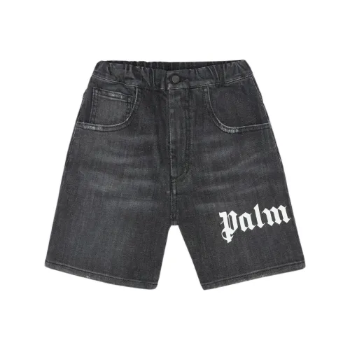 PALM ANGELS Kids Шорты Детский Серый