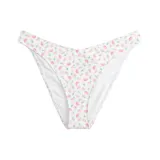 Белый с принтом по всей поверхности