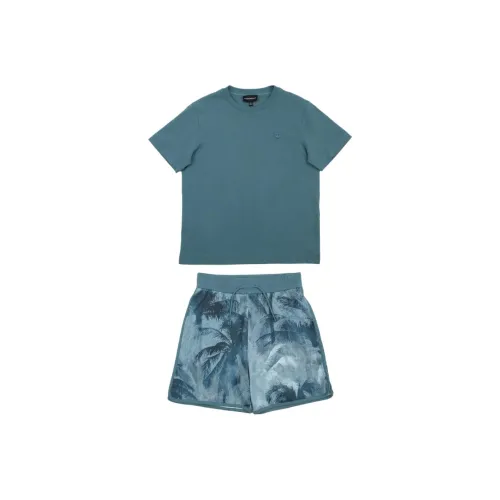 EMPORIO ARMANI Повседневная Спортивная Одежда Бирюзовый Детский