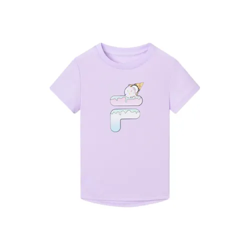 FILA KIDS T-рубашка Облако Robe Фиолетовая Подростки