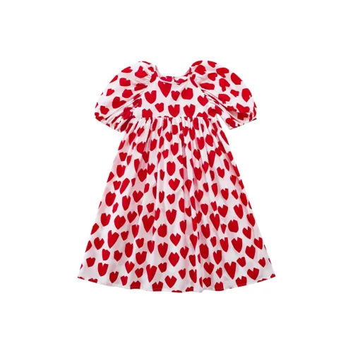 La Cergo Детское платье красное для подростков