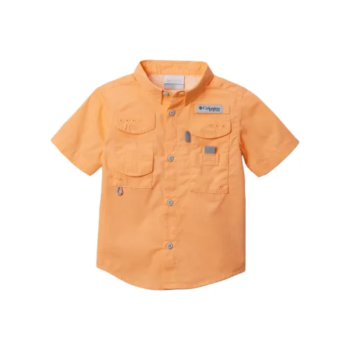 Columbia PFG Bonehead™ Рубашка Малыш Оранжевый