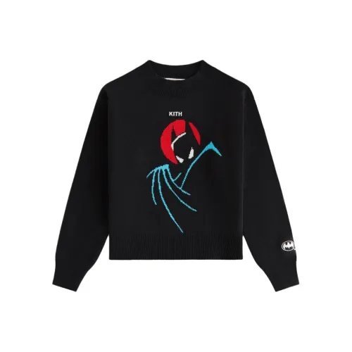 Kith x Batman Свитер FW24 Черный Дети Возраст 3-7 лет