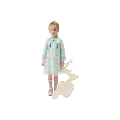 GLADDYBEAR Платье Фея Зеленый Детский