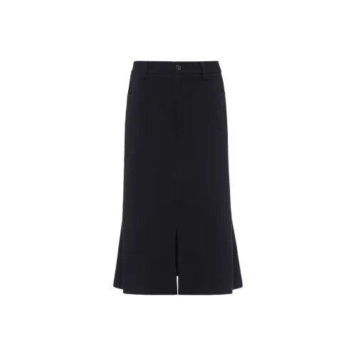 LI NING 1990 Classic Collection Повседневный Длинный Юбка Женские Черный