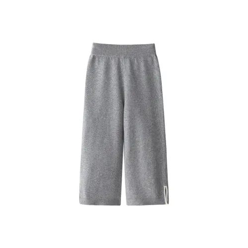 Enhenn Flowers Серый Bump Белый Kids Брюки