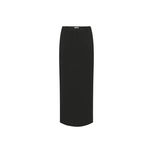 ARITZIA FW24 BABATON Chisel Maxi Юбка Повседневный Длинный Юбка Женские Черный Черный