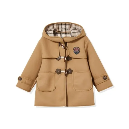 ASK Хаки Kids Шерстяное пальто