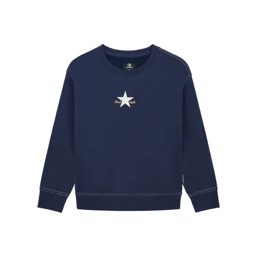 Converse Свитшот Темно-синий Подростки