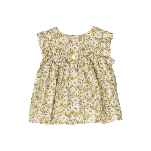 Bonpoint Горчичный желтый Детские платья