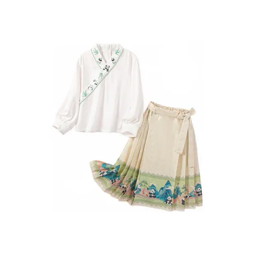 October Mommy Платье Bamboo Grove Panda Подростки