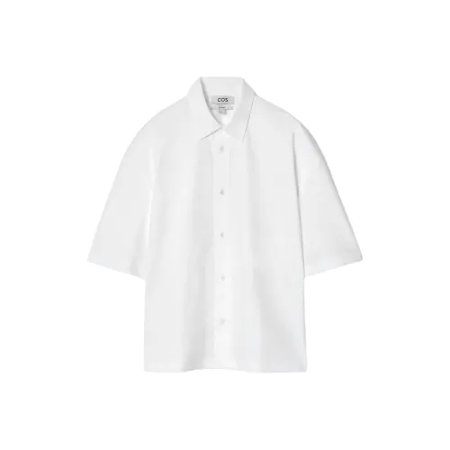 COS Белые Мужские Рубашки