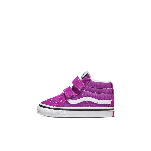 Vans SK8 MID Топ Обувь для малышей Фиолетовый Infant And Toddler