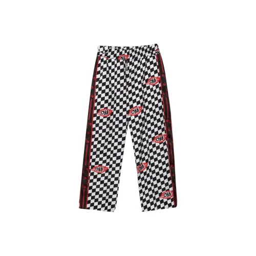 Off Белый FW21 Серый белый Kids Брюки