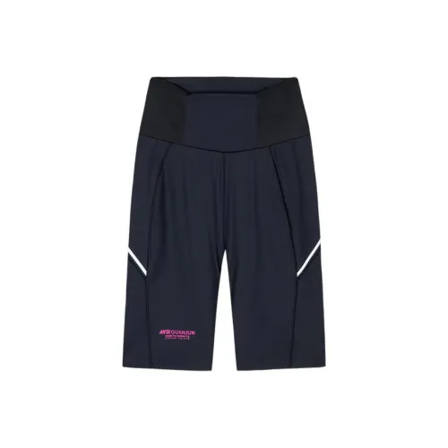 Anta Черные Женские Спортивные Шорты
