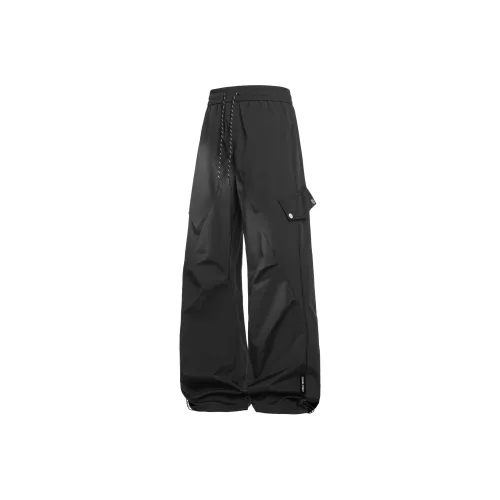 MIIOW Повседневные брюки Унисекс Черный