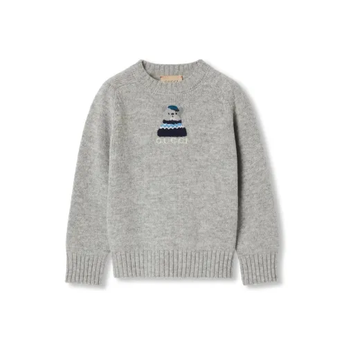 GUCCI Серый Kids Свитеры
