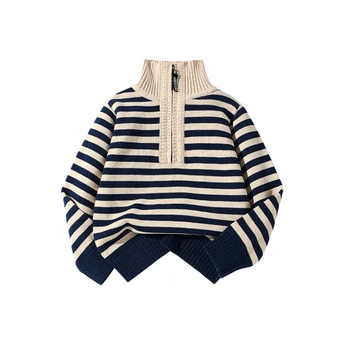 La Chapelle Kids Свитер Темно-синий Детский