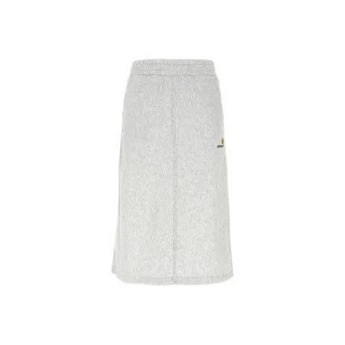 Carhartt WIP Повседневный Длинный Юбка Женские Серый