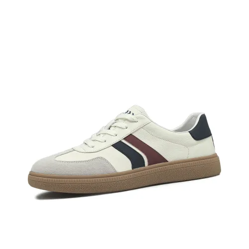 SENJIALUO Влагоотводящий Устойчивый к истиранию Легкий Противоскользящий Низкий Топ Скейтборд Кроссовки Мужские Белые