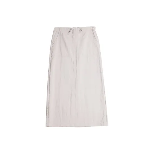 ELLE Повседневный Длинный Юбка Женская Светло-Розовая