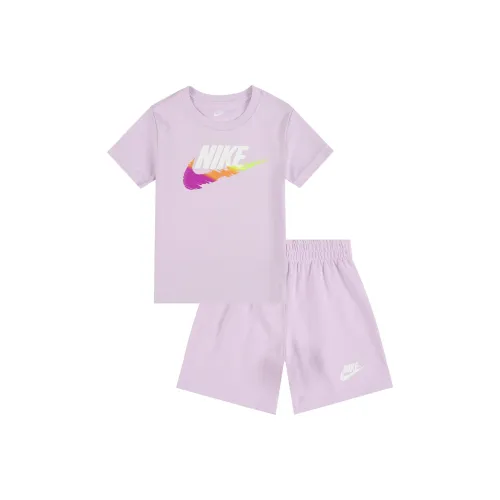 Nike Повседневная спортивная одежда 537 Розово-фиолетовый Infant и Toddler