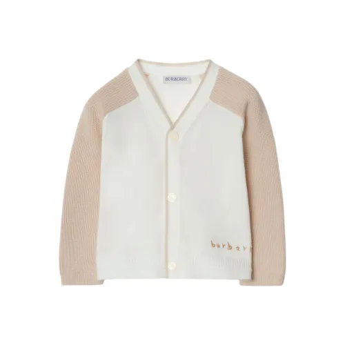 Burberry Свитер Слоновая кость Infant и Toddler