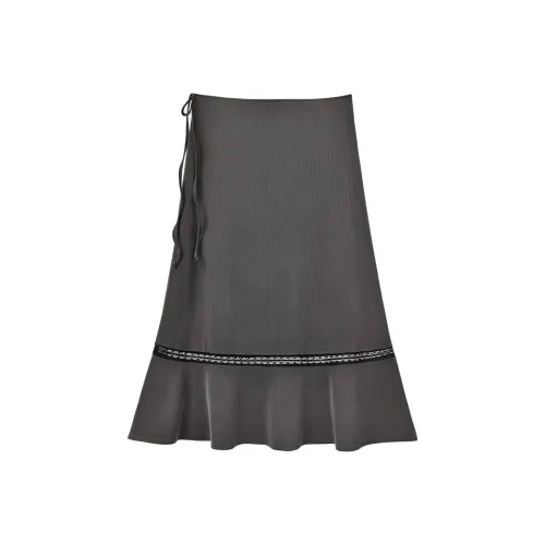 SINBOS Повседневный Длинный Юбка Женские