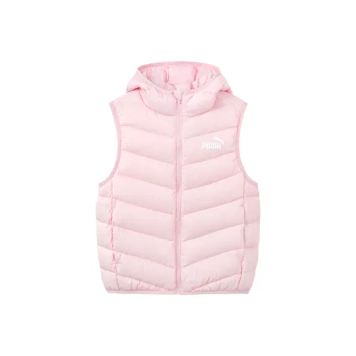 PUMA Пуховый жилет Cherry Blossom Розовый Подростки