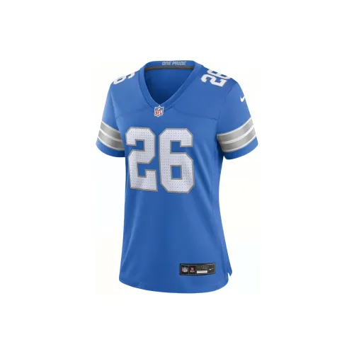 nike NFL Game FOOTBALL JERSEY Регби Джерси Jameer Nelson Detroit Pistons Женские Синий