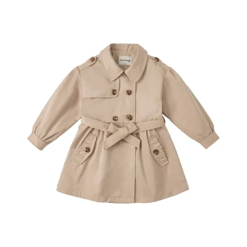 DAVE BELLA Тренчкот Женский Хаки Детский