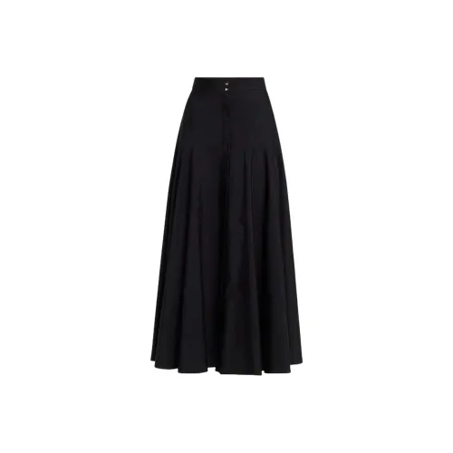 MaxMara Повседневный Длинный Юбка Женские Черный