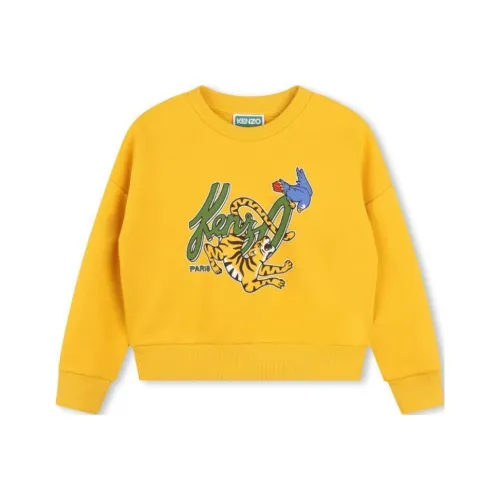 KENZO Желтый Kids Свитшоты