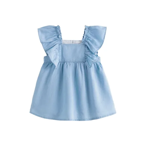 MARC JANIE Детское платье джинсовый синий