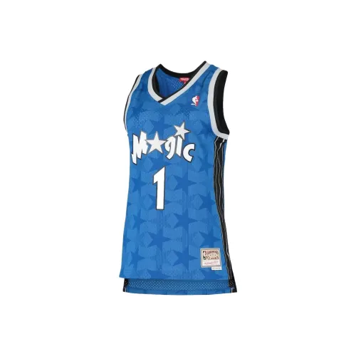 NBA x MITCHELL NESS Orlando Magic Team Трэйси Макгрэди Баскетбольная Джерси Женская Синяя