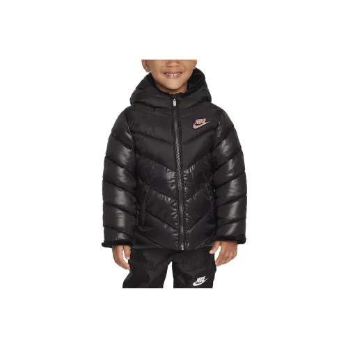 nike Colorblock Chevron Puffer Infant And Toddler Coat Baby Black