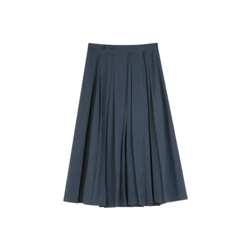 SOLIGHTER Повседневная длинная юбка для женщин