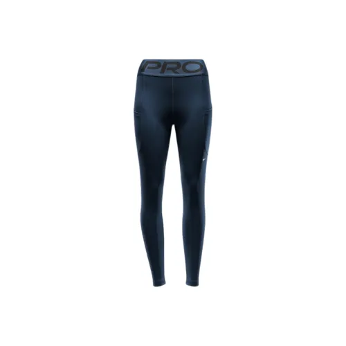 Nike Спортивные брюки Женские Морской синий