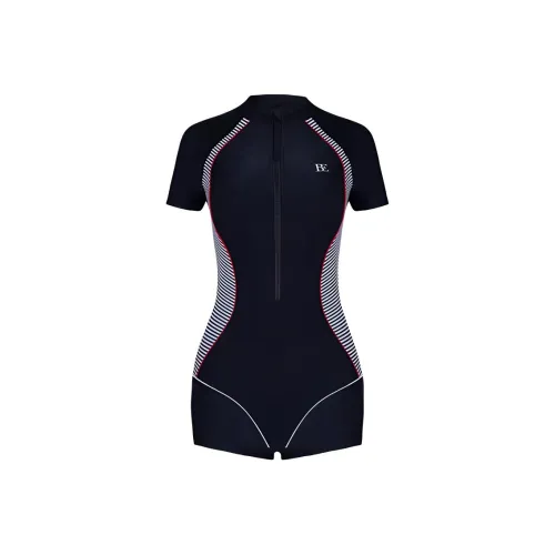 BALNEAIRE MIX Series Ван-Пис Купальник Женские Современный Черный Белый