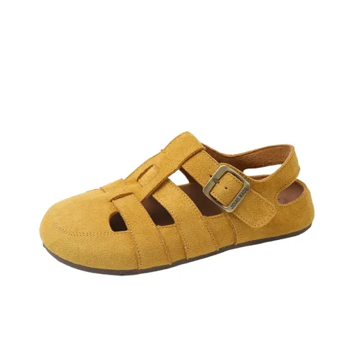 SUPEREDGE Антибактериальная нижняя обувь для походов Женская Желтая