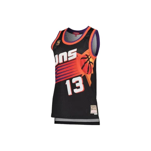 NBA x MITCHELL NESS Phoenix Suns Steve Nash Баскетбольная Джерси Женская Черная