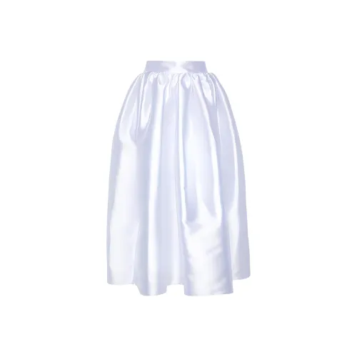 Atu Body Couture Белый Женские Повседневные Длинные Юбки