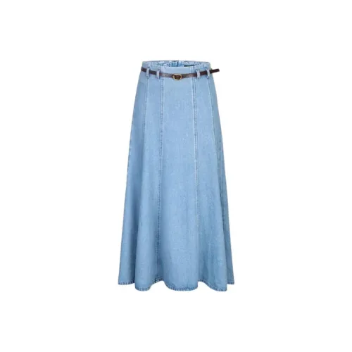 URBAN REVIVO Повседневный Длинный Юбка Женские