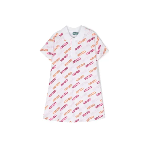 KENZO Белые Платья для Детей